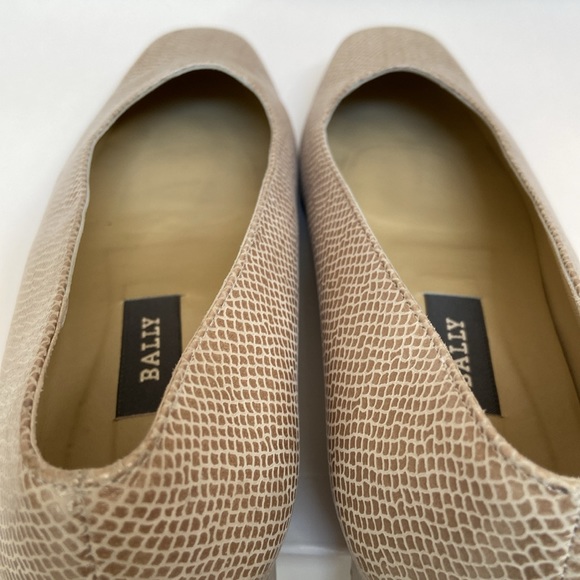 bally leather low heel pumps - Picture 7 of 15